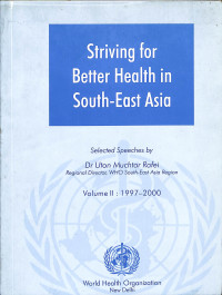 striving for better health in south east asia