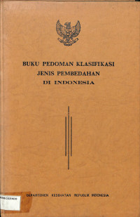 buku pedoman klasifikasi jenis pembedahan di indonesia