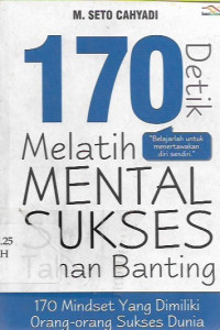 170 melatih mental sukses tahan banting, 170 mindset yang dimiliki orang-orang sukses dunia