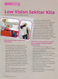 Low vision sekitar kita