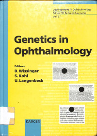 genetics in ophthalmology