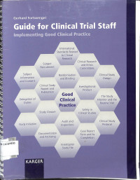 gerhard fortwengel , guide for clinical trial staff , implementing god clinical practice