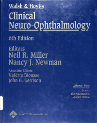 wals  & hoyts clinical neuro ophthalmology volume 2 6th edition