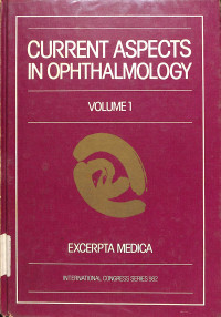 current aspects in ophthalmology volume 1