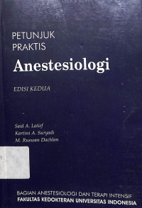 petunjuk praktis anestesiologi