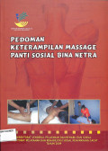 pedoman keterampilan massage panti sosial bina netra