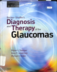 becker shaffers,diagnosis and therapy of the glaucomas