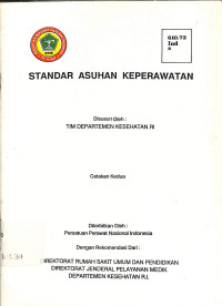 standar asuhan keperawatan