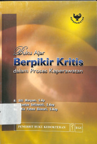 buku ajar berpikir kritis dalam proses keperawatan