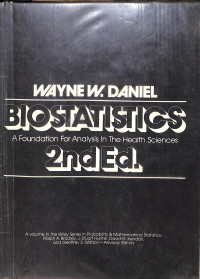 biostatistics, a foundation for analysis in the health sciences