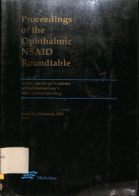 proceedings of the ophthatlmic NSAID roundtable, at the american academy of ohthalmlogys 96th annual meeting