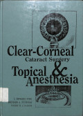 clear corneal catarct surgery topical & anestesia