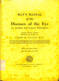 mays manual of the diseases of the eye for student and gneneral practitioners