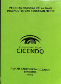 pedoman standar pelayanan diagnostik dan tindakan medis