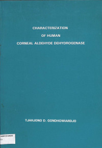 Characterization of human corneal aldehyde dehydrogenase