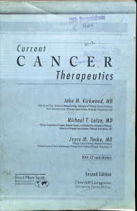 current cancer therapeutics