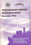 penyerahan brevet spesialis mata desember 2006