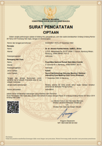 SURAT PENCATATAN CIPTAAN :  Neuro-Ophthalmology Saturday Meeting V Webinar:
Interesting Case-Masking Color Vision Blindness