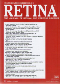 Retina the journal of retinal and vitreous diseases 2018-2019