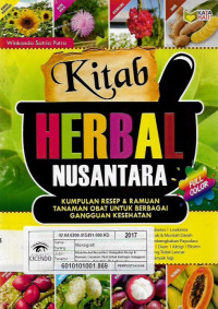 kitab herbal nusantara kumpulan resep & ramuan tanaman obat untuk berbagai gangguan kesehatan