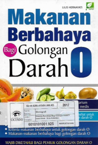 makanan berbahaya bagi golongan darah O