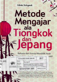 metode mengajar ala tiongkok dan jepang