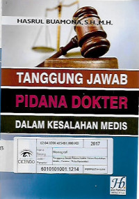 tanggung jawab pidana dokter dalam kesalahan medis